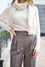 Загрузить изображение в средство просмотра галереи, UNI2 | Брюки прямые со складками на талии