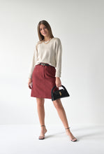 Загрузить изображение в средство просмотра галереи, Юбка А-силуэта с гульфиком