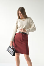 Загрузить изображение в средство просмотра галереи, Юбка А-силуэта с гульфиком