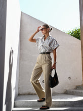 Загрузить изображение в средство просмотра галереи, UNI2 | Брюки прямые со складками на талии