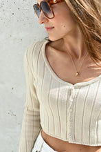 Загрузить изображение в средство просмотра галереи, Кардиган в рубчик