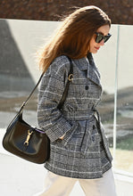 Загрузить изображение в средство просмотра галереи, Жакет-полупальто на поясе