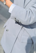 Загрузить изображение в средство просмотра галереи, Полупальто двубортное с поясом