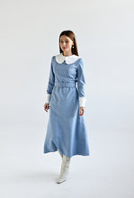 Загрузить изображение в средство просмотра галереи, Платье со съемным воротником