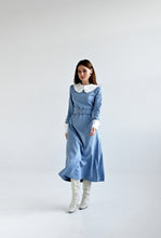 Загрузить изображение в средство просмотра галереи, Платье со съемным воротником