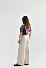 Загрузить изображение в средство просмотра галереи, UNI8 | Брюки широкие без складок с накладными карманами сзади