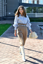 Загрузить изображение в средство просмотра галереи, UNI5 | Брюки c завышенной талией и складками