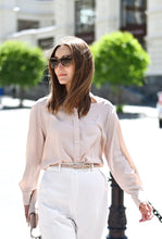 Загрузить изображение в средство просмотра галереи, Блуза шелковая классическая