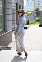 Загрузить изображение в средство просмотра галереи, Полупальто двубортное с поясом